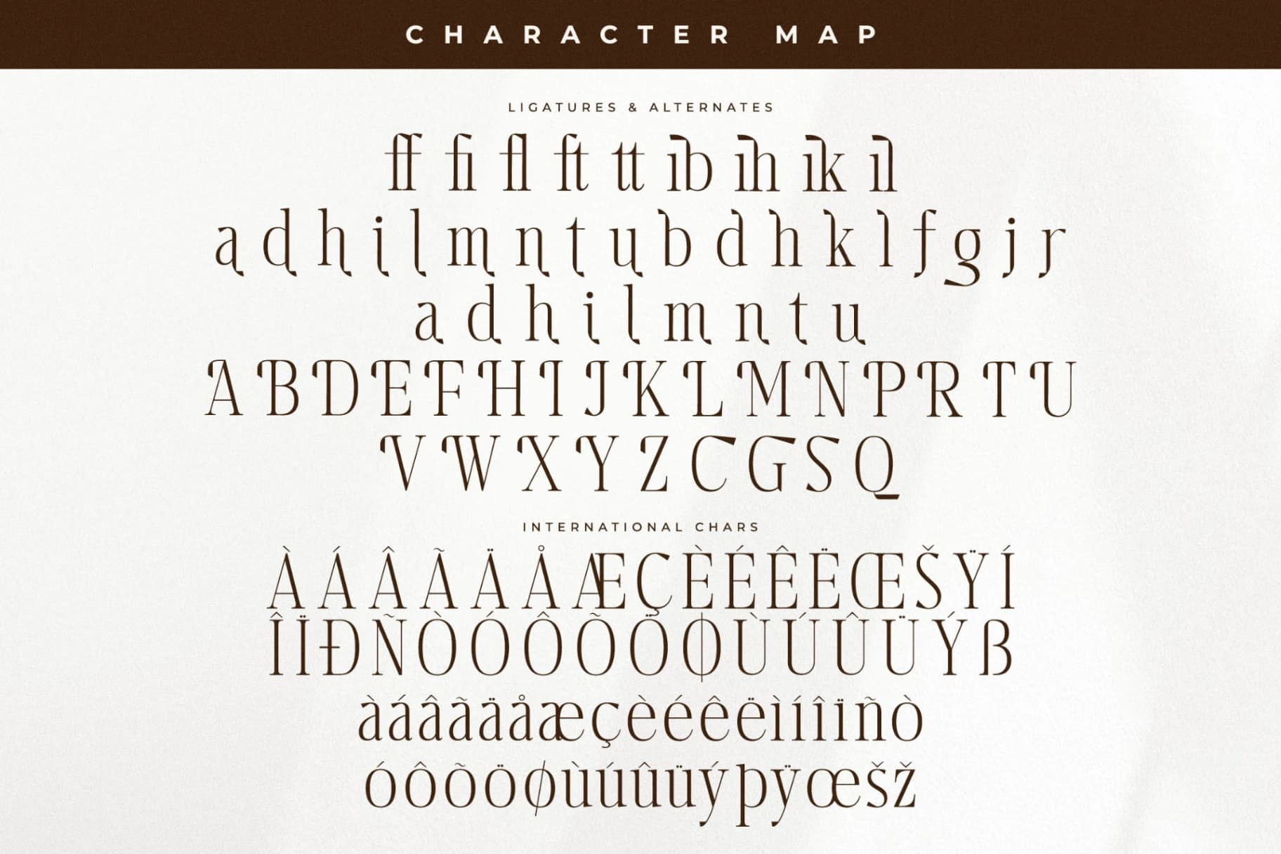 Preview 14 for Harfterd – Modern Serif Font