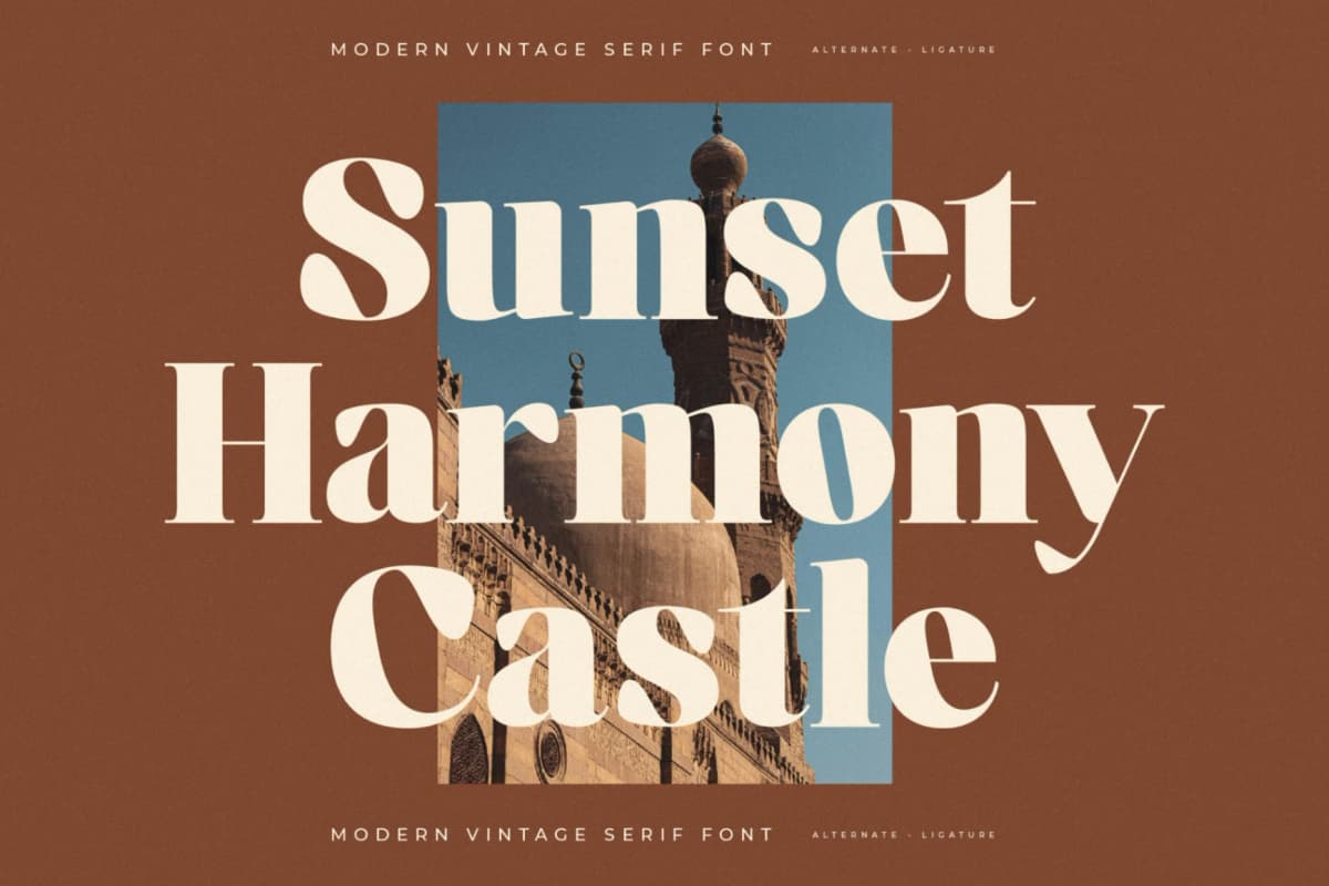 Preview 3 for Kindora Bufferly – Modern Vintage Serif Font