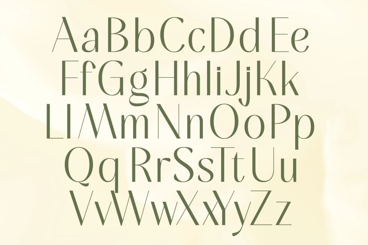 Mugia - Minimalist Sans Serif Font font preview 4