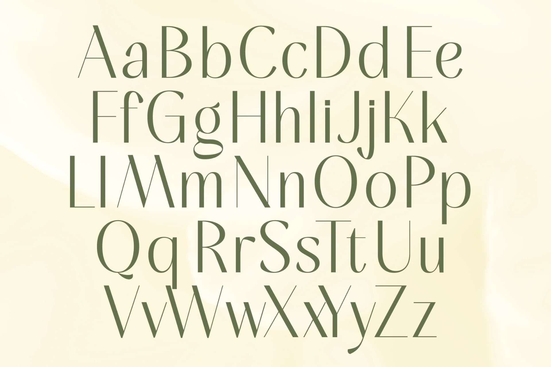 Preview 4 for Mugia - Minimalist Sans Serif Font