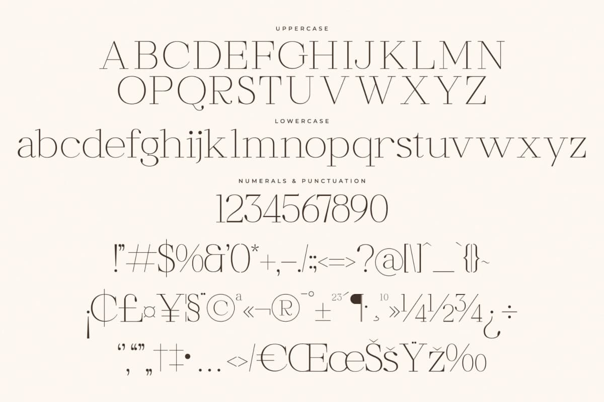 Preview 13 for Galiken – Modern Elegant Serif