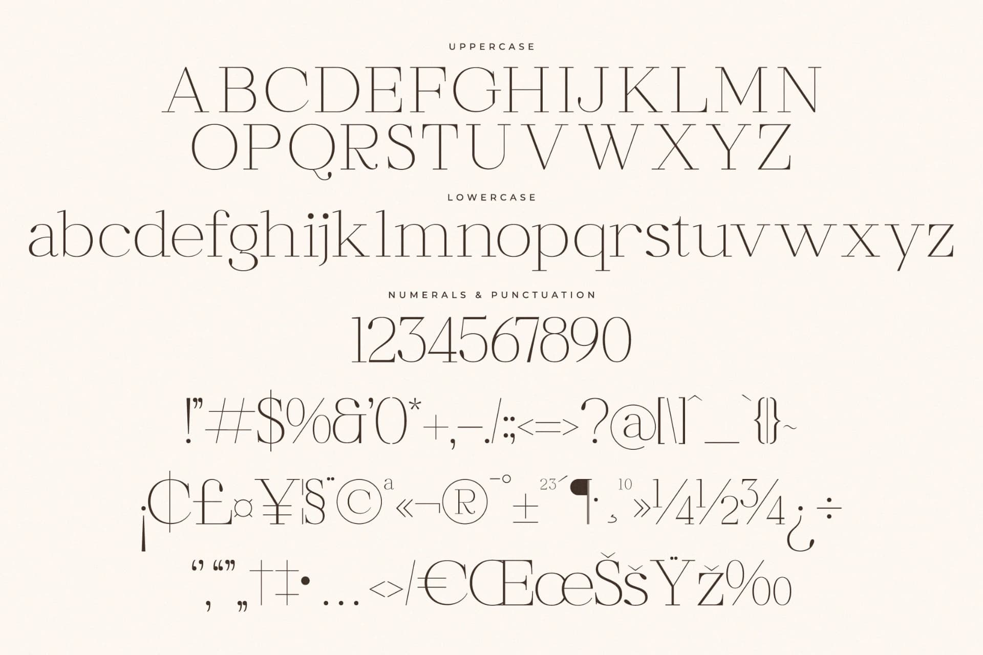 Preview 13 for Galiken – Modern Elegant Serif