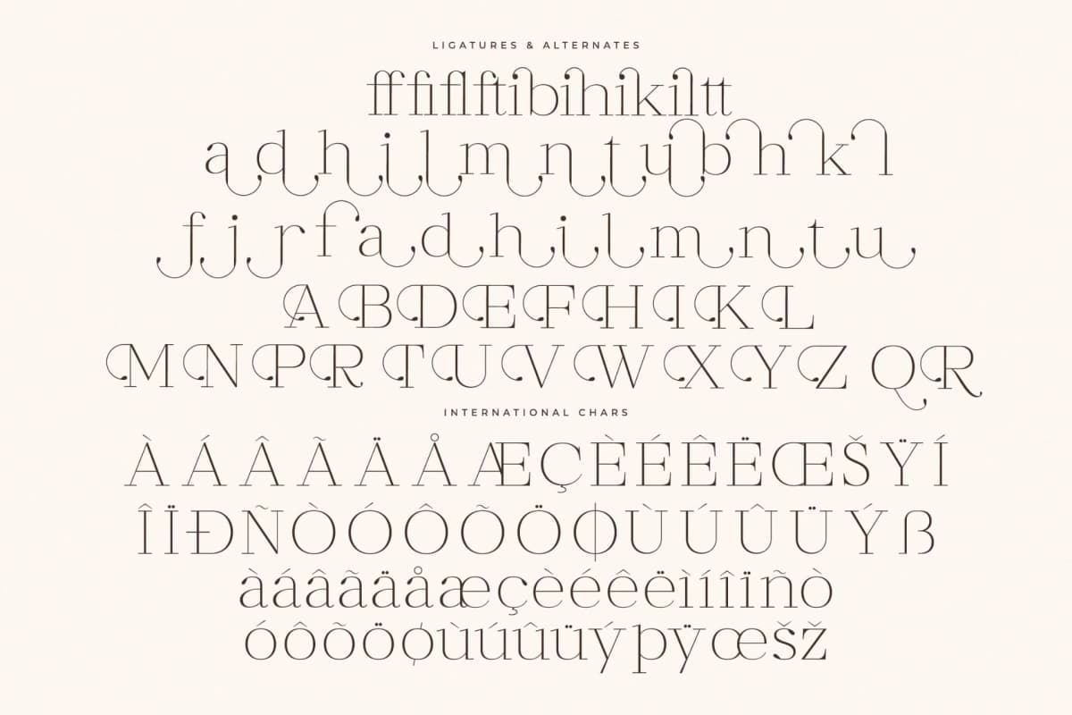Preview 14 for Galiken – Modern Elegant Serif