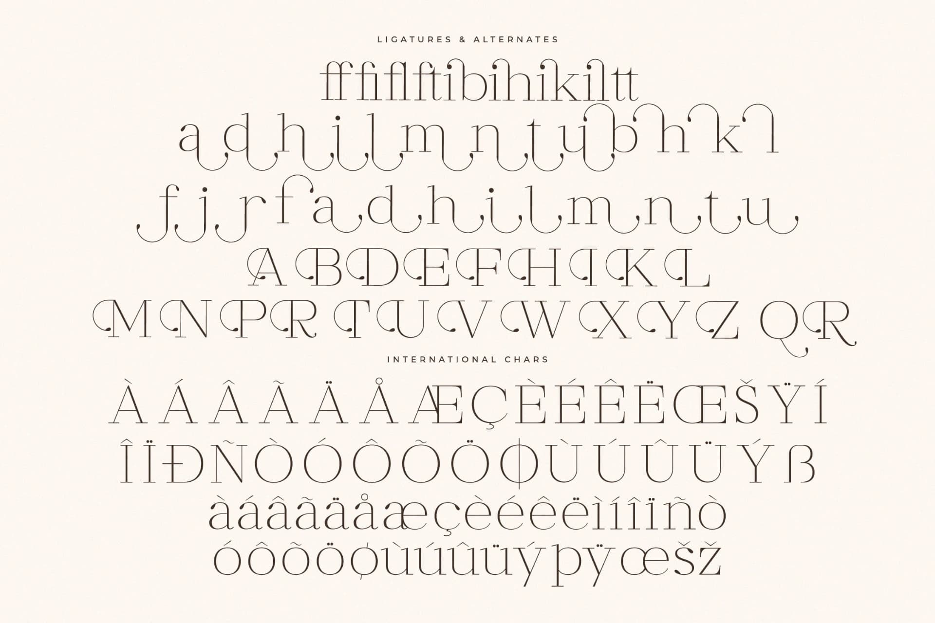 Preview 14 for Galiken – Modern Elegant Serif