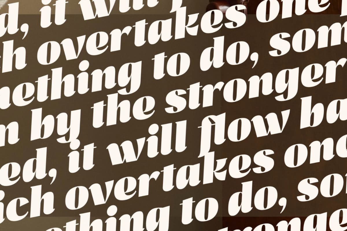 Preview 9 for Misflen Radio – Modern Bold Serif Font
