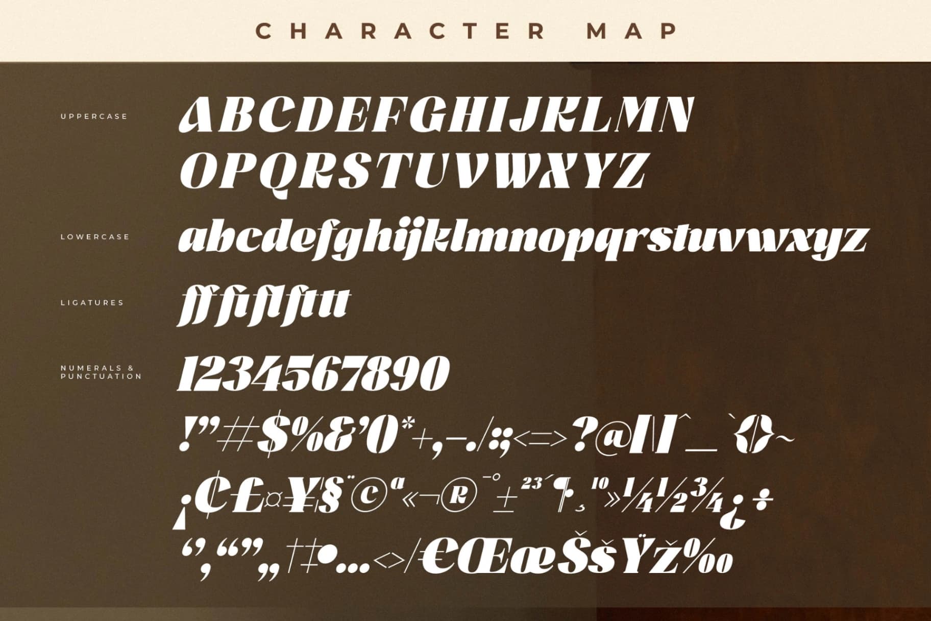 Preview 14 for Misflen Radio – Modern Bold Serif Font