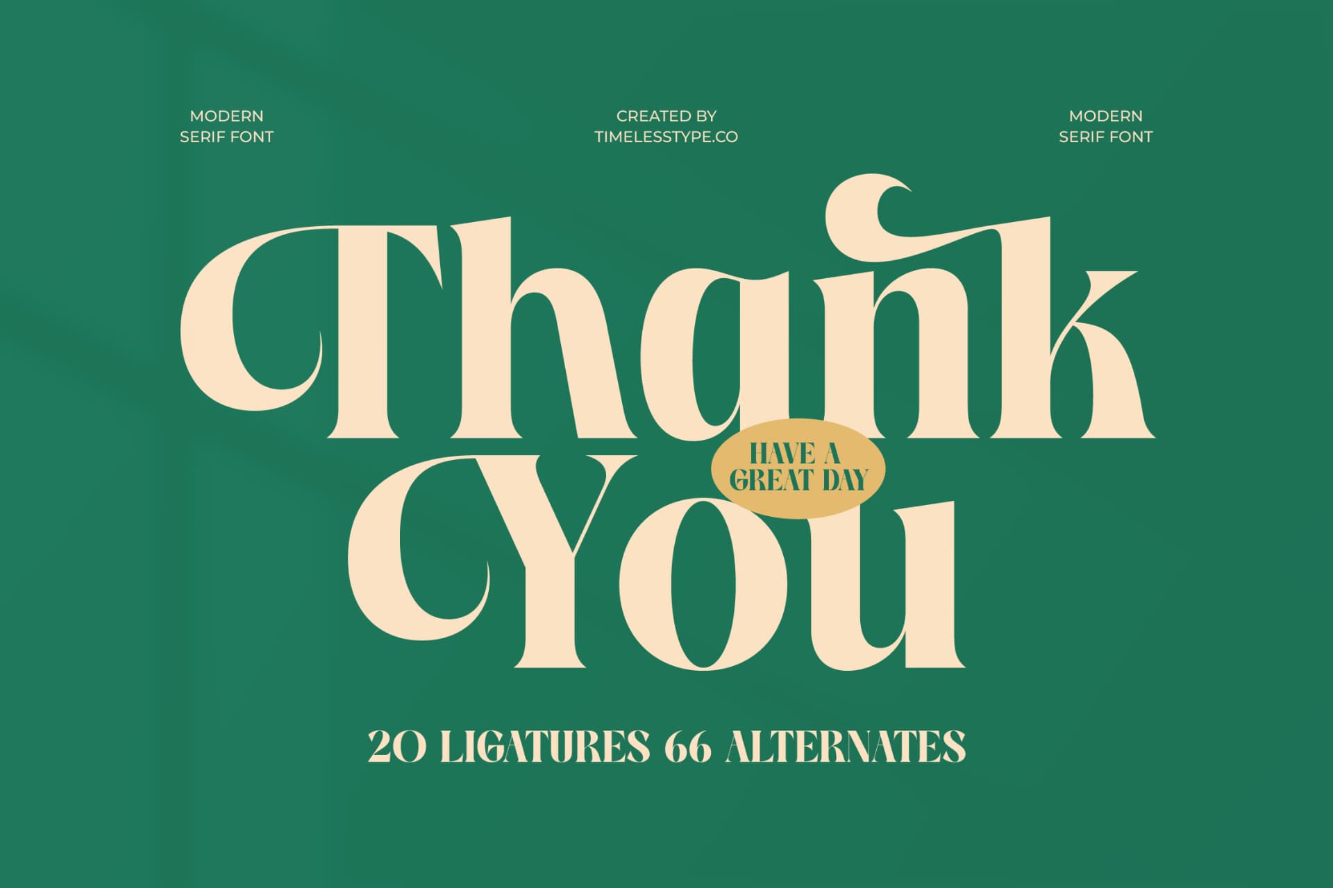 Preview 20 for The Bencoy - Modern Serif Font