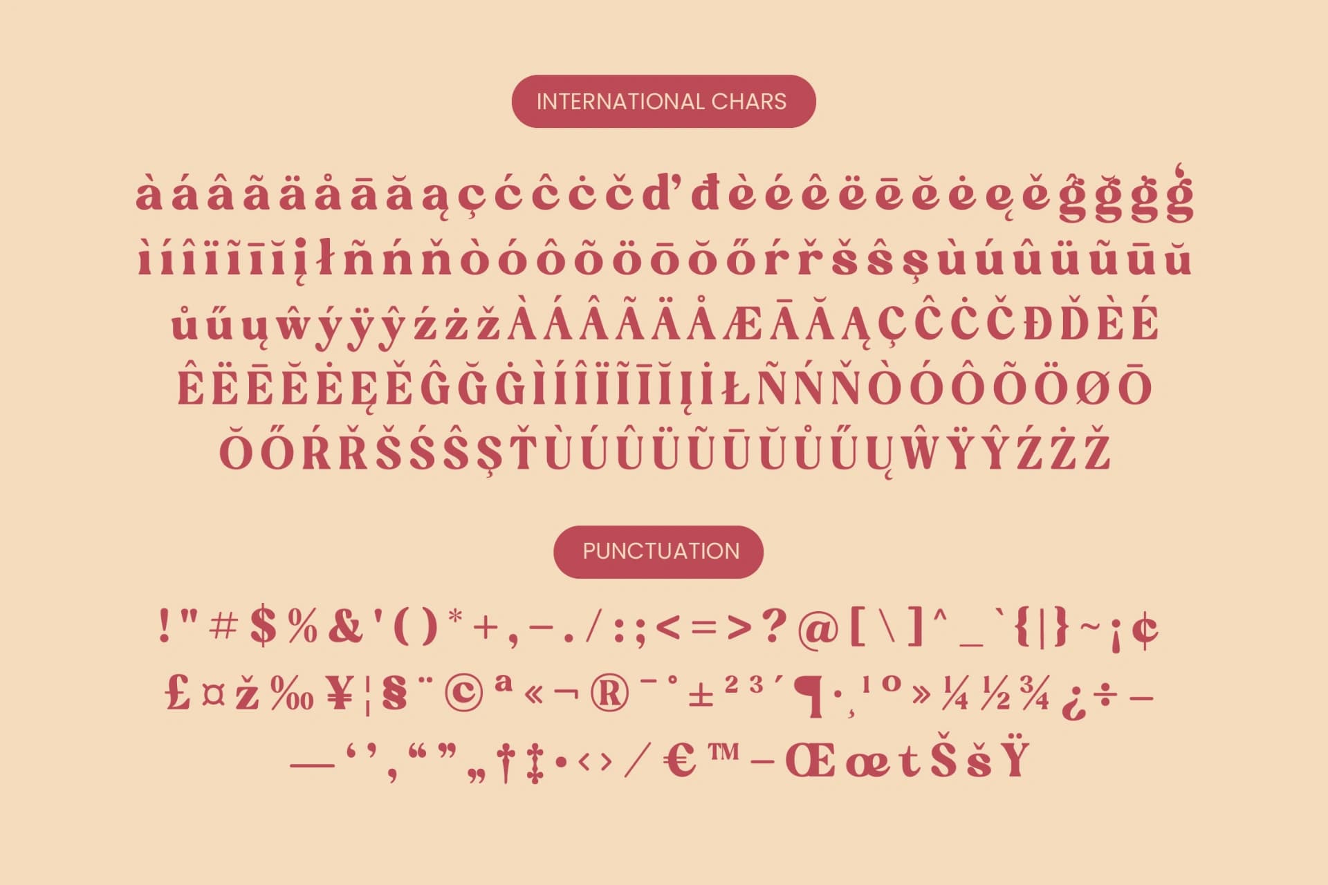Preview 19 for Regina Bonita - Modern Retro Serif Font