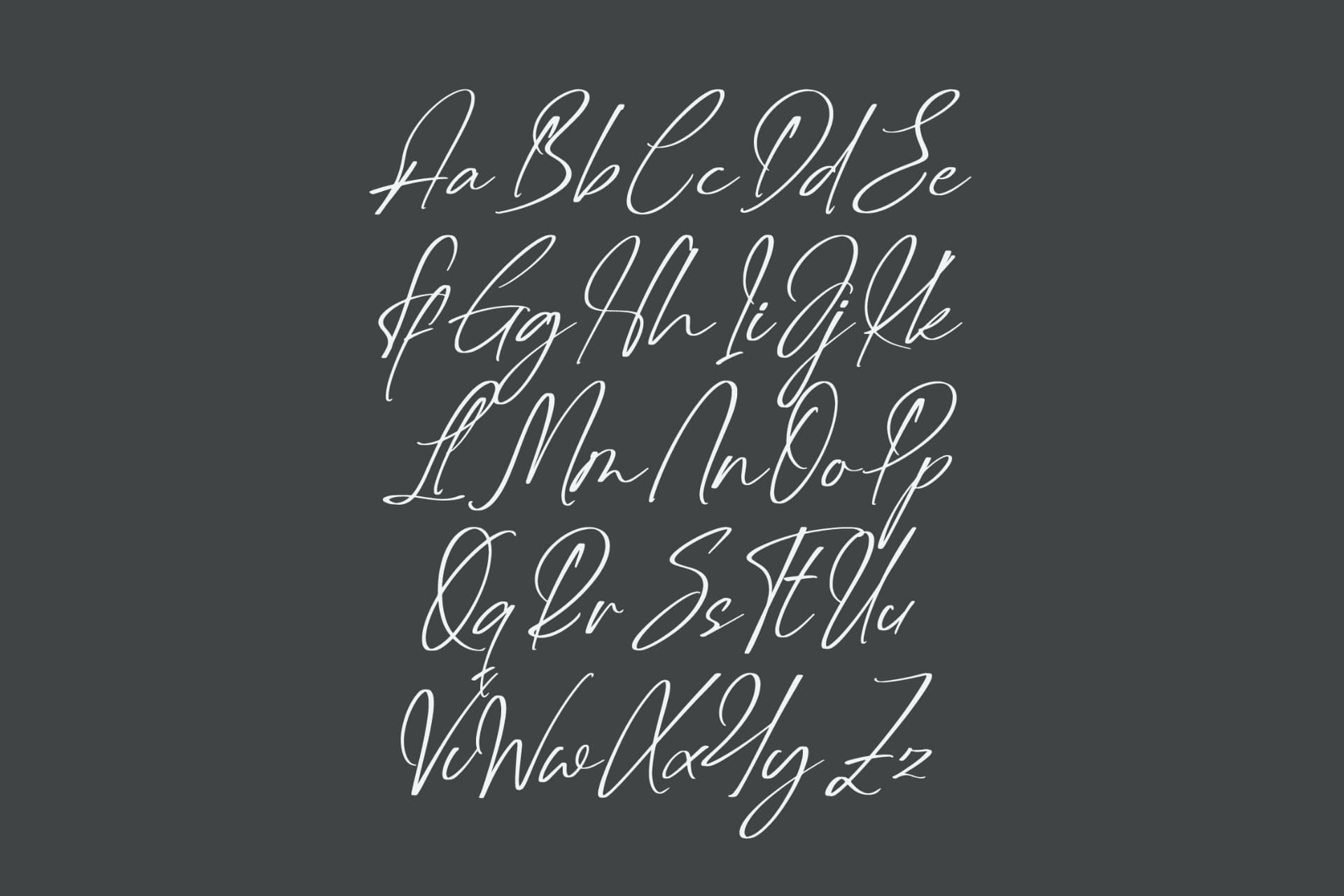 Preview 14 for Delynta Roastiph – Handwritten Ink Font