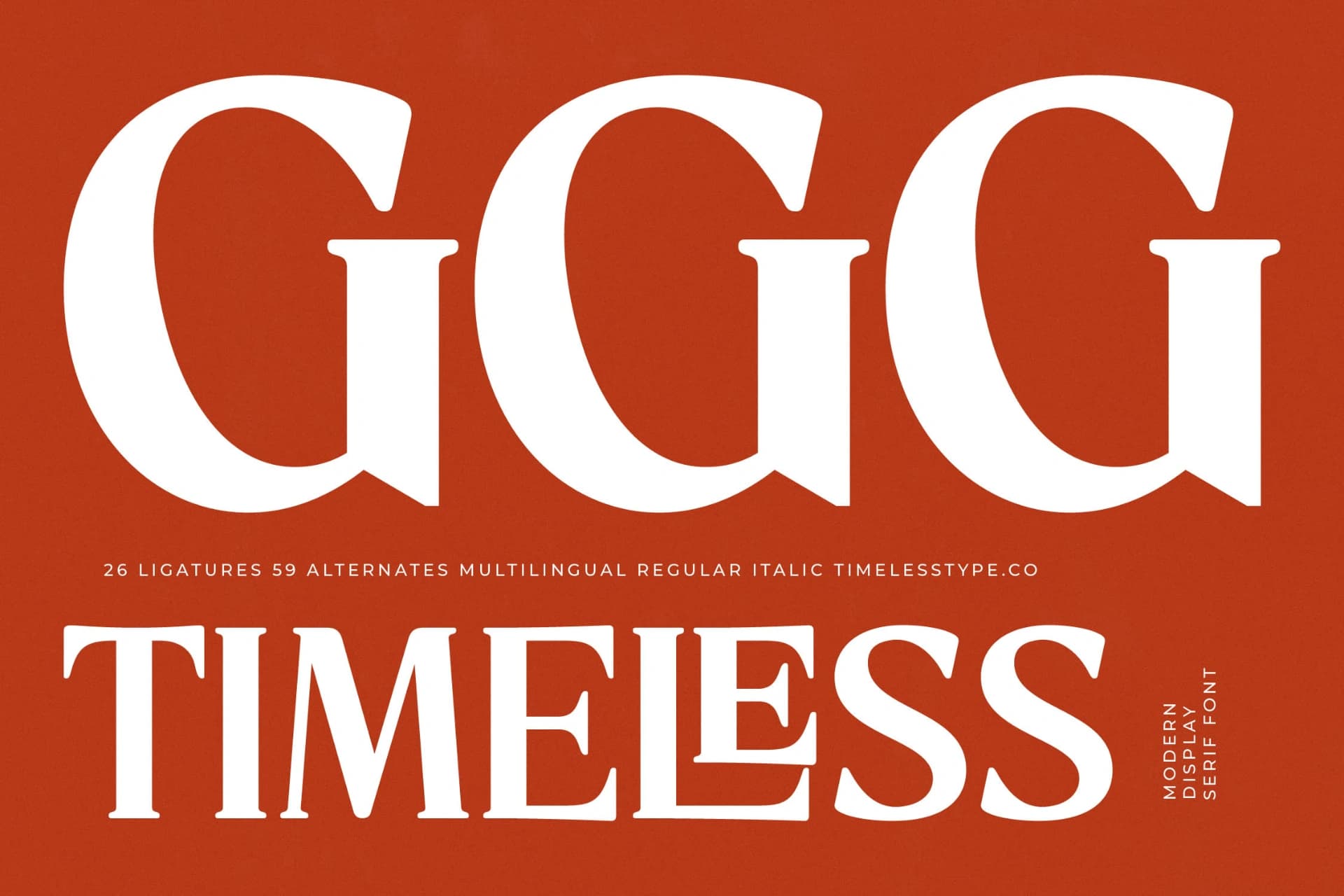 Preview 10 for Storm Blokade - Modern Display Serif Font