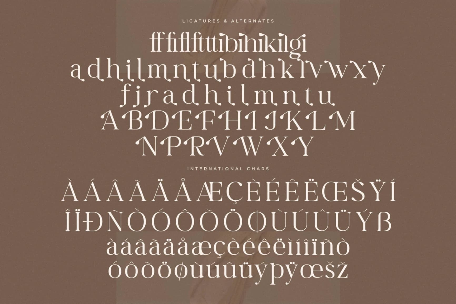 Preview 14 for Begifta New Modern Serif Font