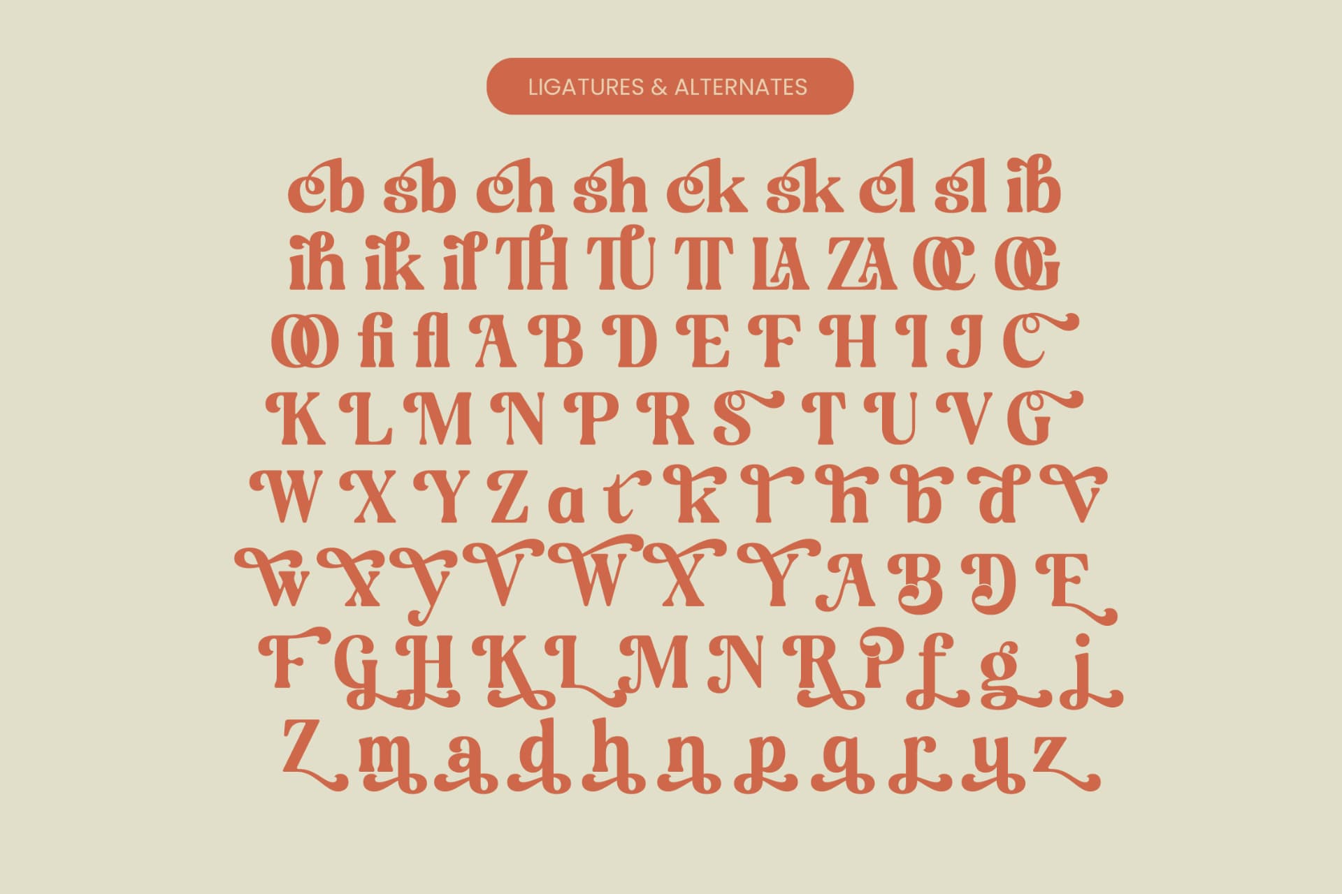 Preview 18 for Engray Danton - Modern Alternate Serif Font