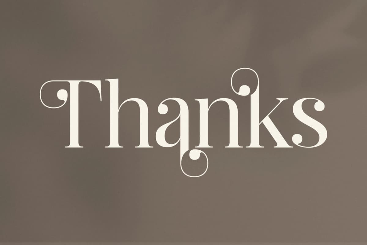 Preview 15 for Ragiften - Modern Serif Font