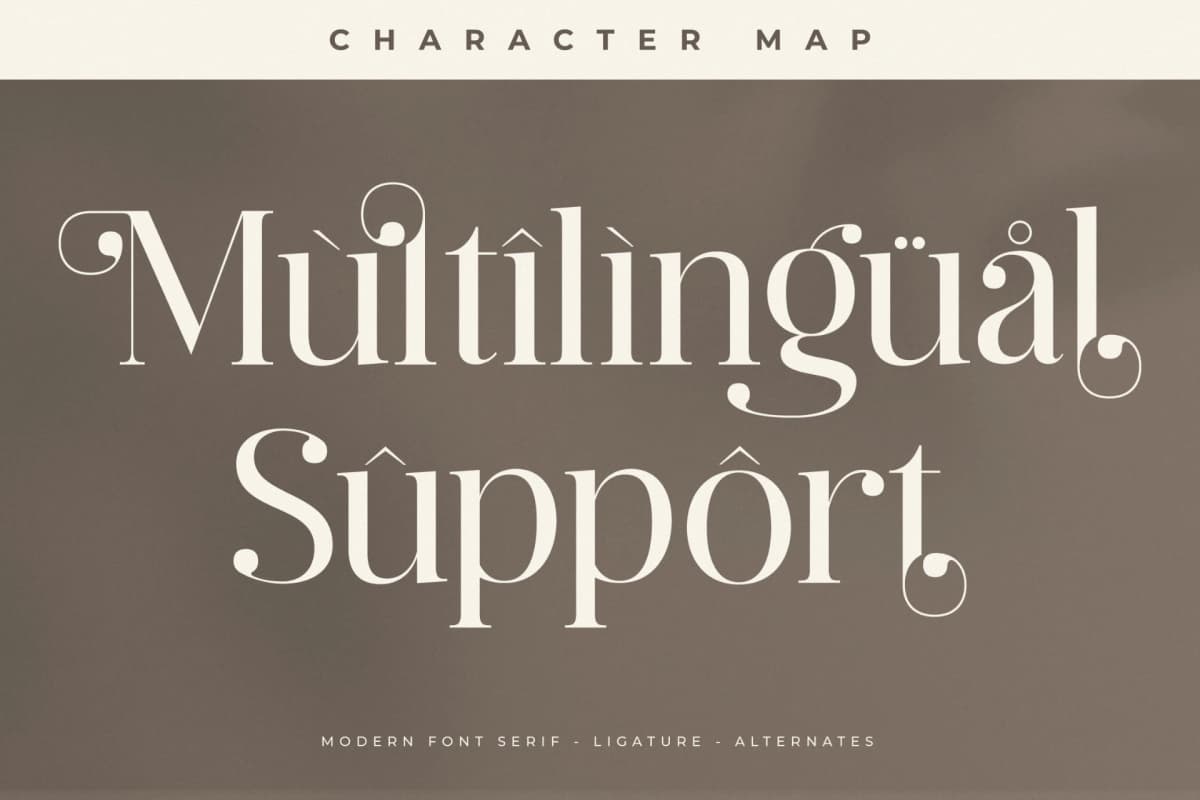 Preview 12 for Ragiften - Modern Serif Font