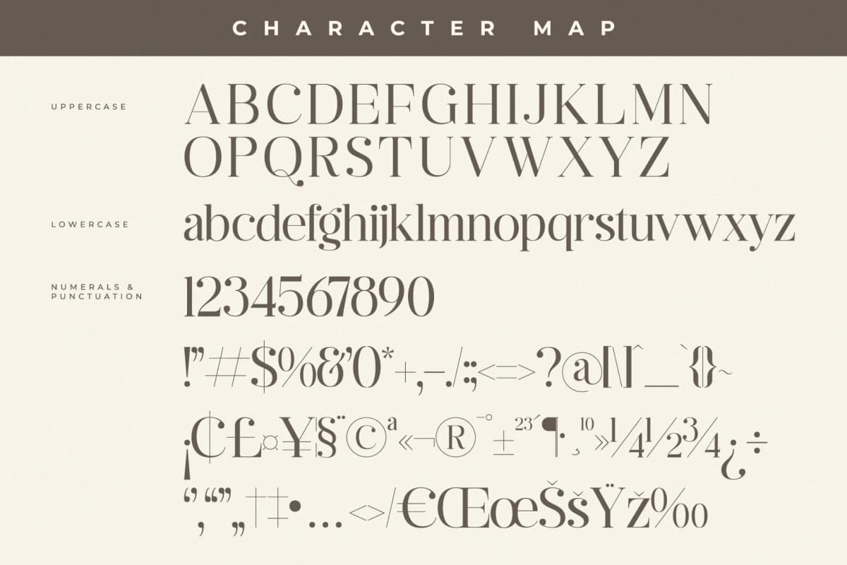 Preview 13 for Ragiften - Modern Serif Font