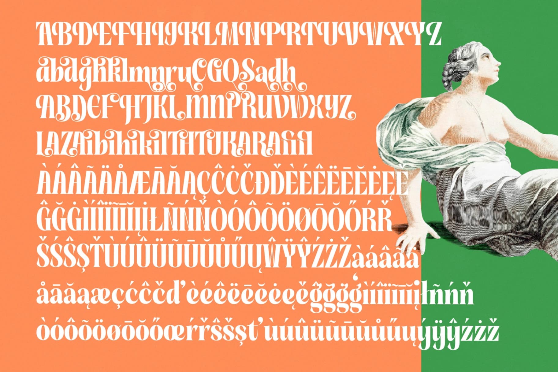 Preview 19 for Sunday Mirage - Modern Alternate Serif Font