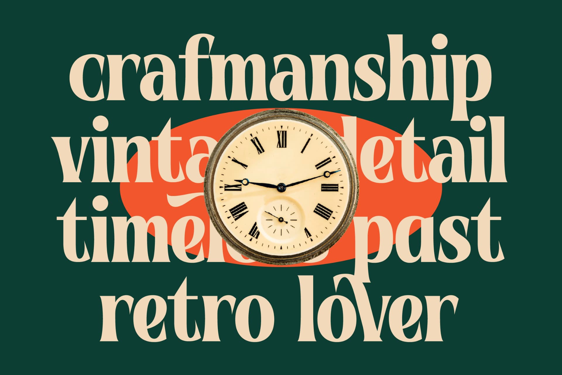 Preview 3 for Vintage Mentor - Modern Bold Font