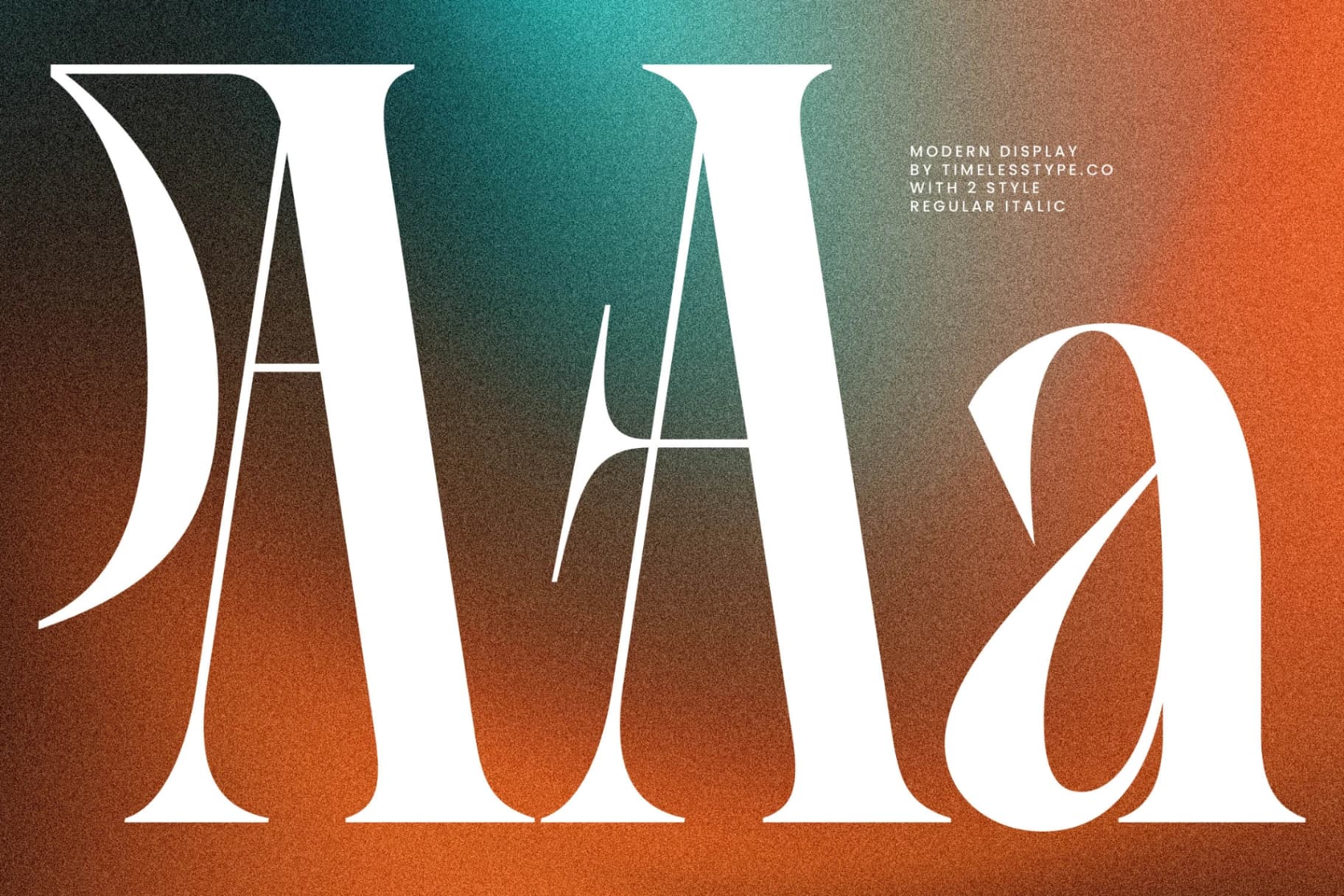 Preview 6 for Angalter - Modern Display Font