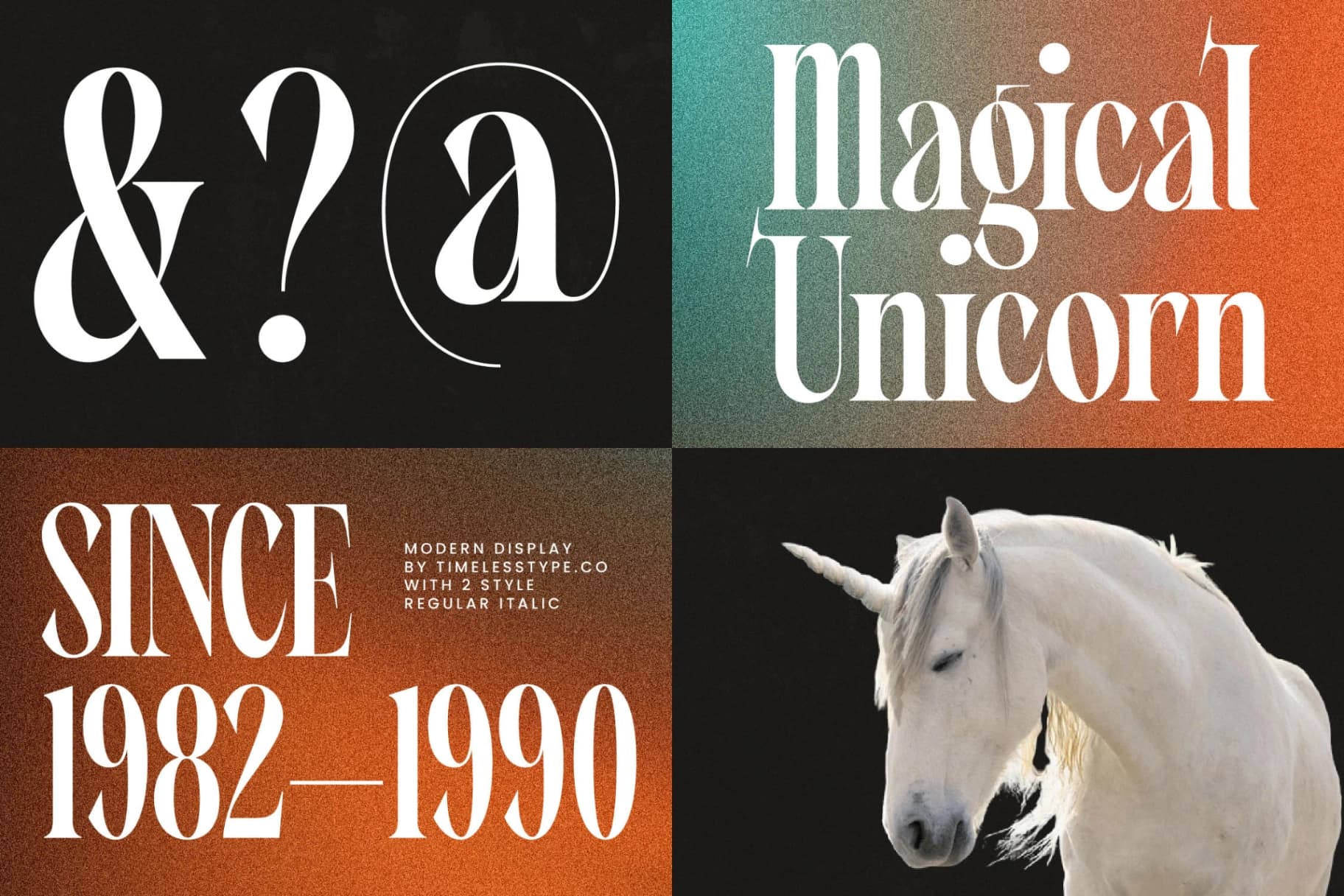 Preview 11 for Angalter - Modern Display Font