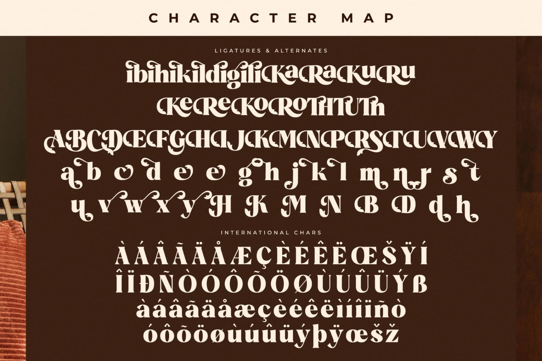 Preview 14 for Beatnik Garden – Decorative Retro Serif