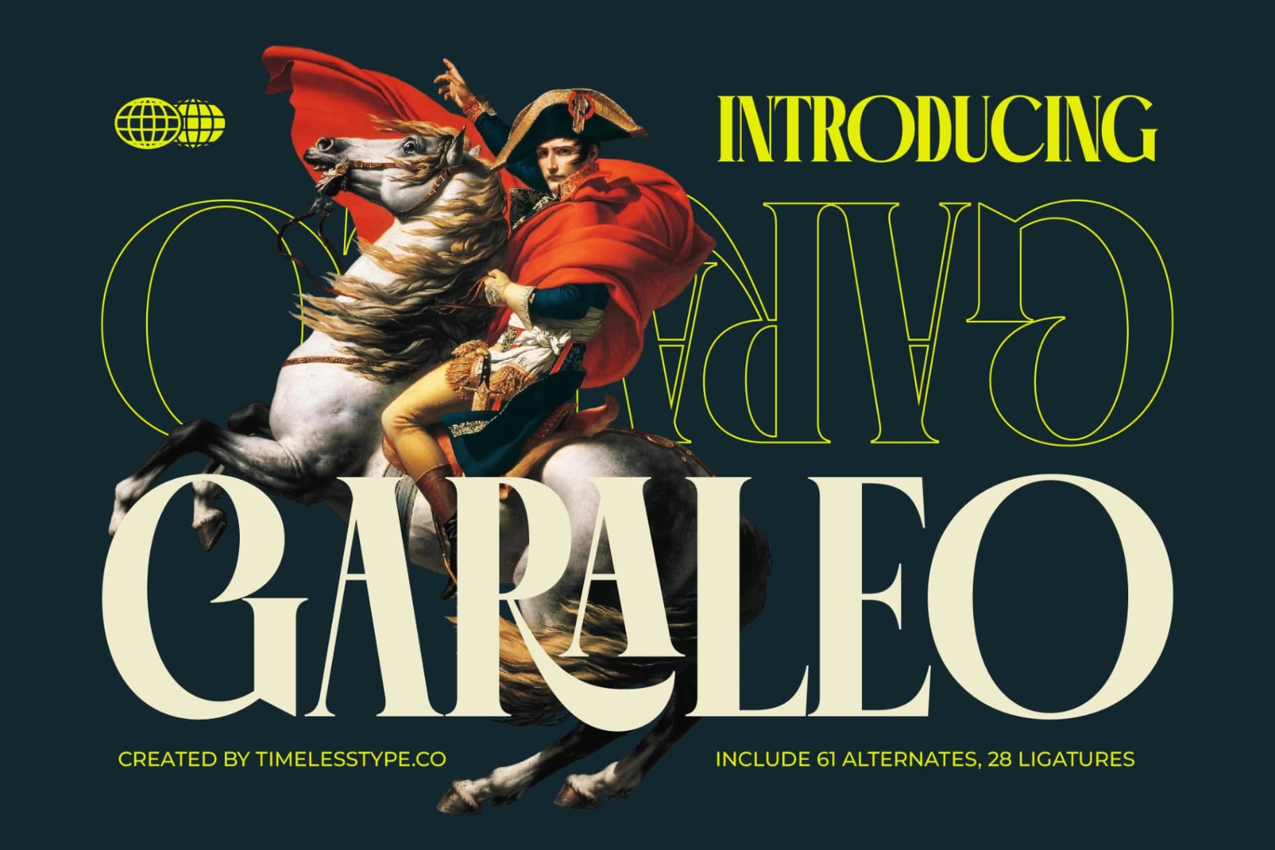 Preview 1 for Garaleo - Modern Serif Font