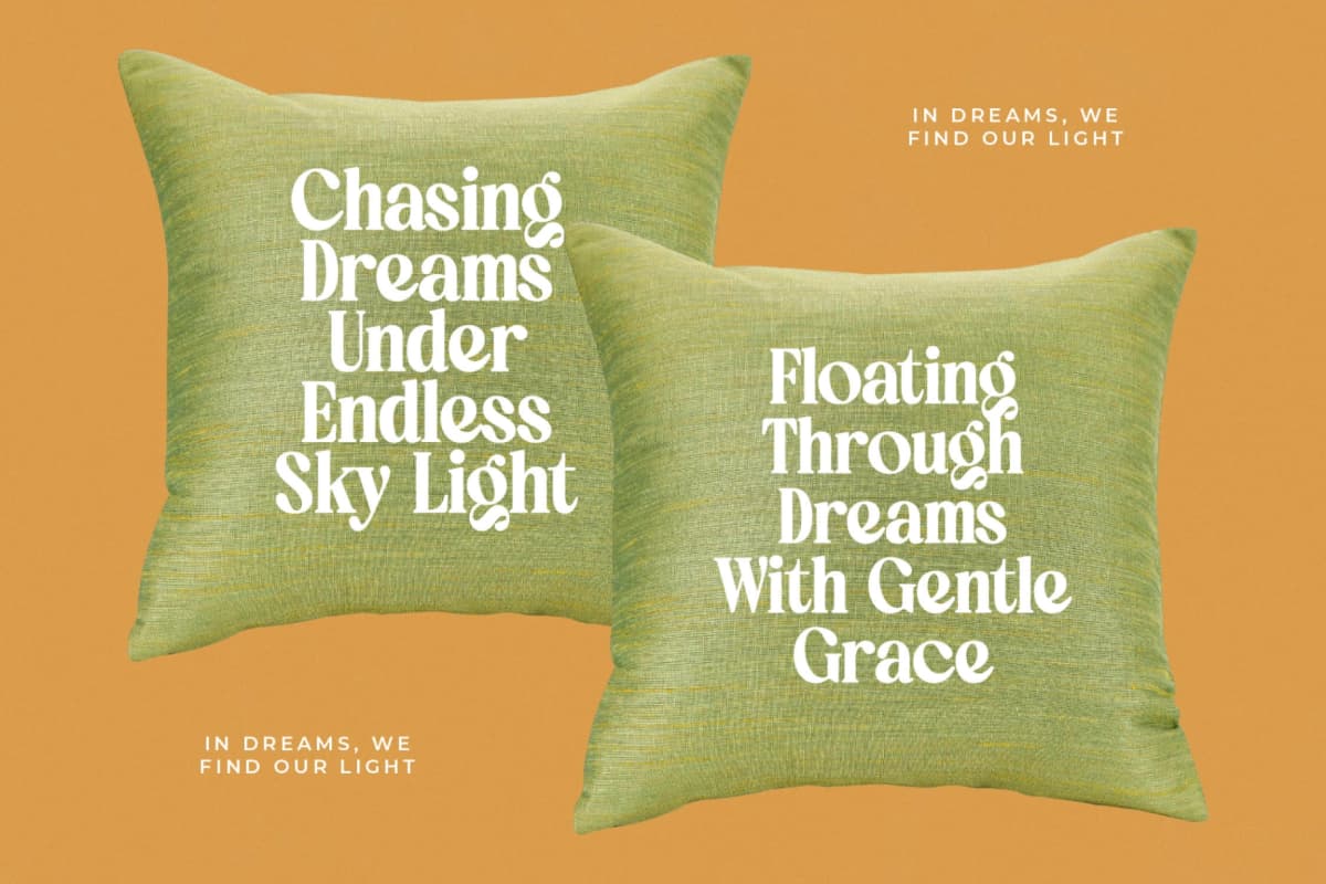 Preview 4 for Ordinal Tangle - Modern Serif Font