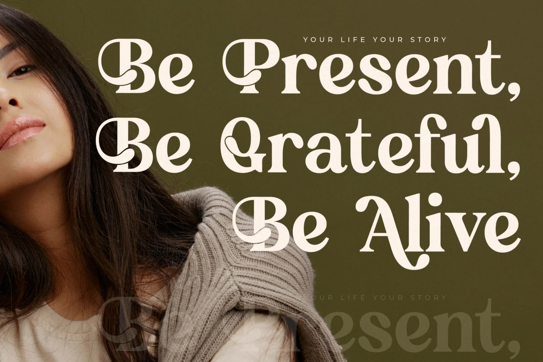 Preview 5 for Qeldorat – Modern Serif Font