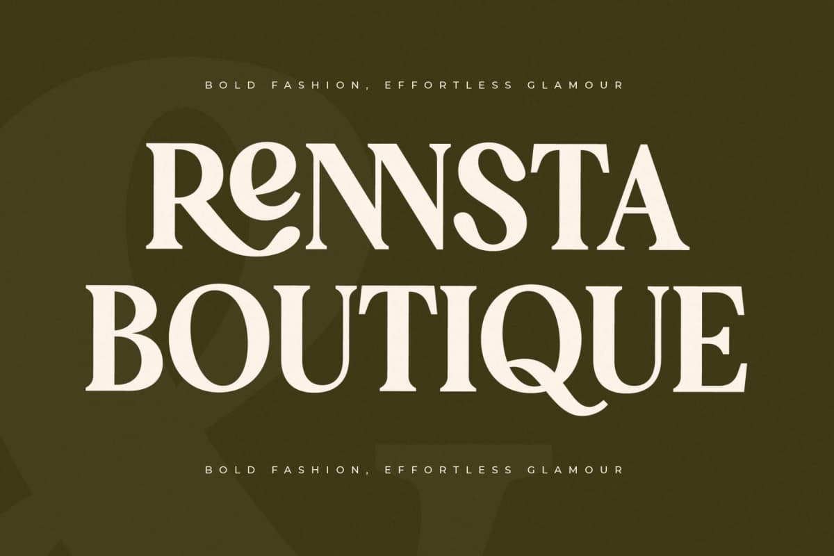 Qeldorat – Modern Serif Font font preview 7