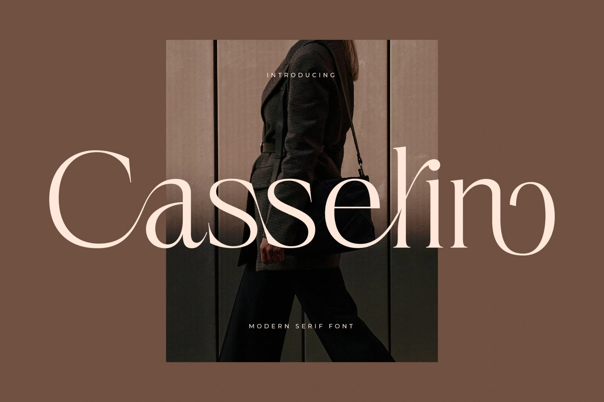 Preview of Casselin – Modern Serif Font font