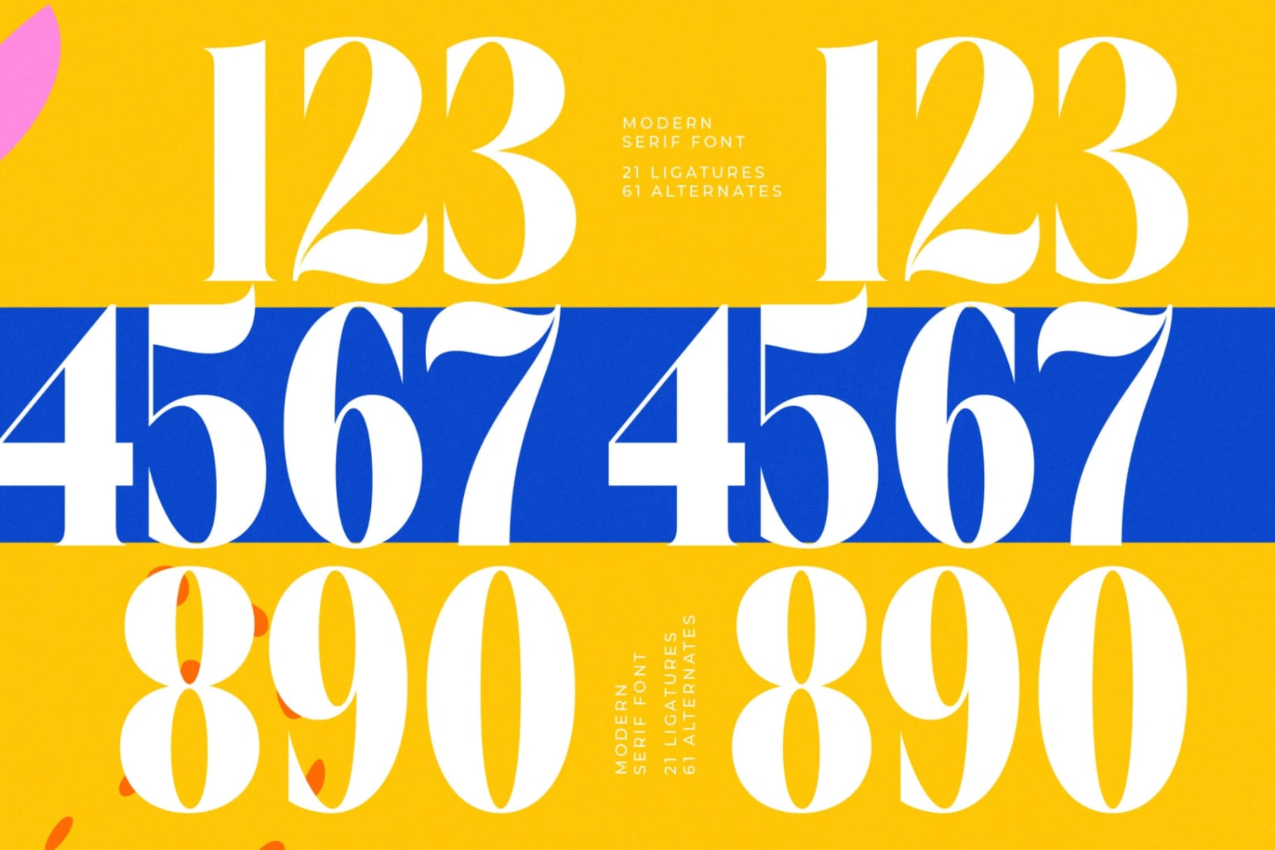 Preview 13 for Beachy Lemon - Modern Serif Font