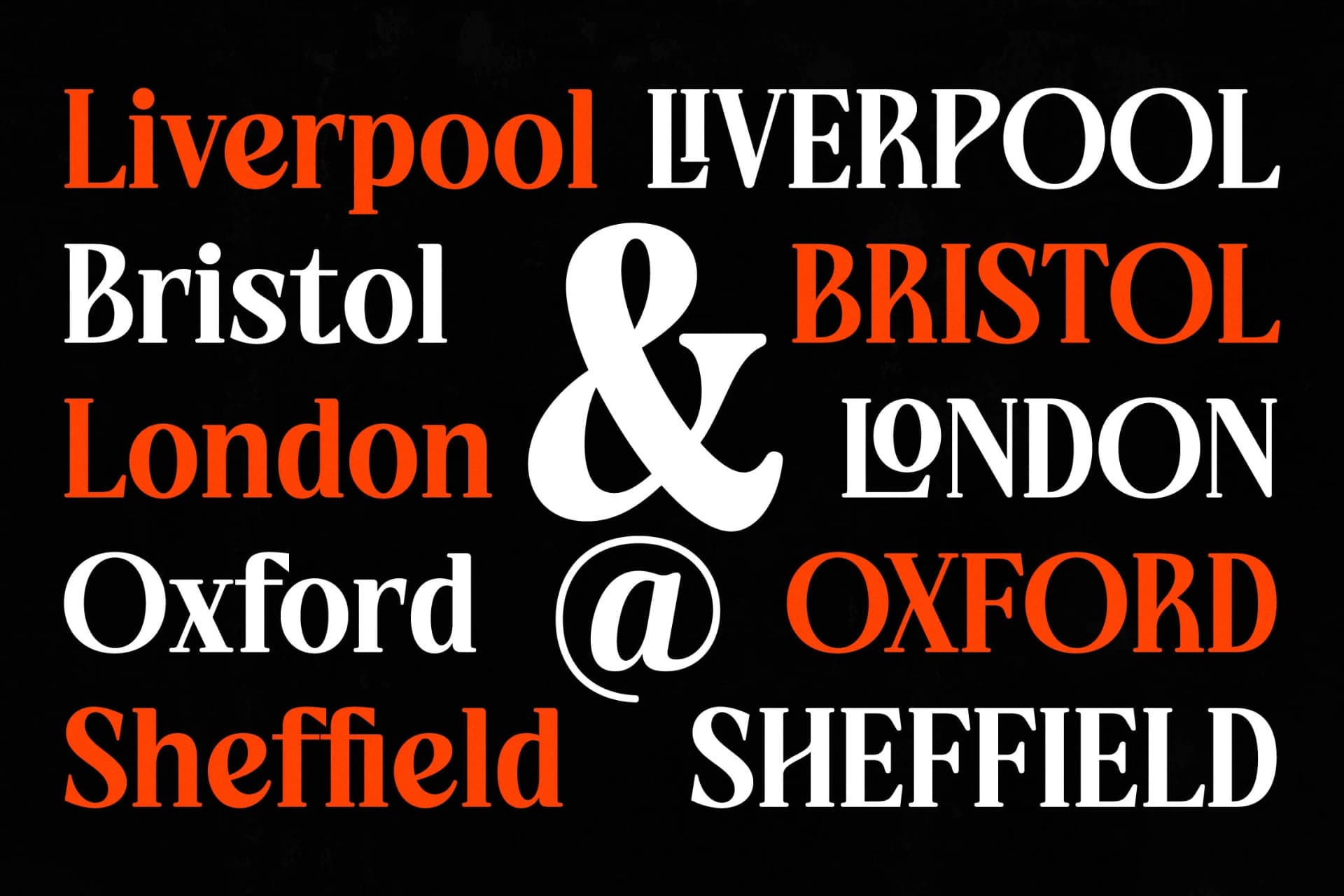 Preview 17 for Choarll - New Modern Serif Font