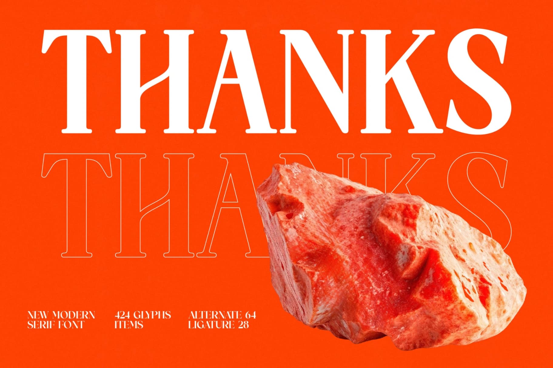 Preview 20 for Choarll - New Modern Serif Font
