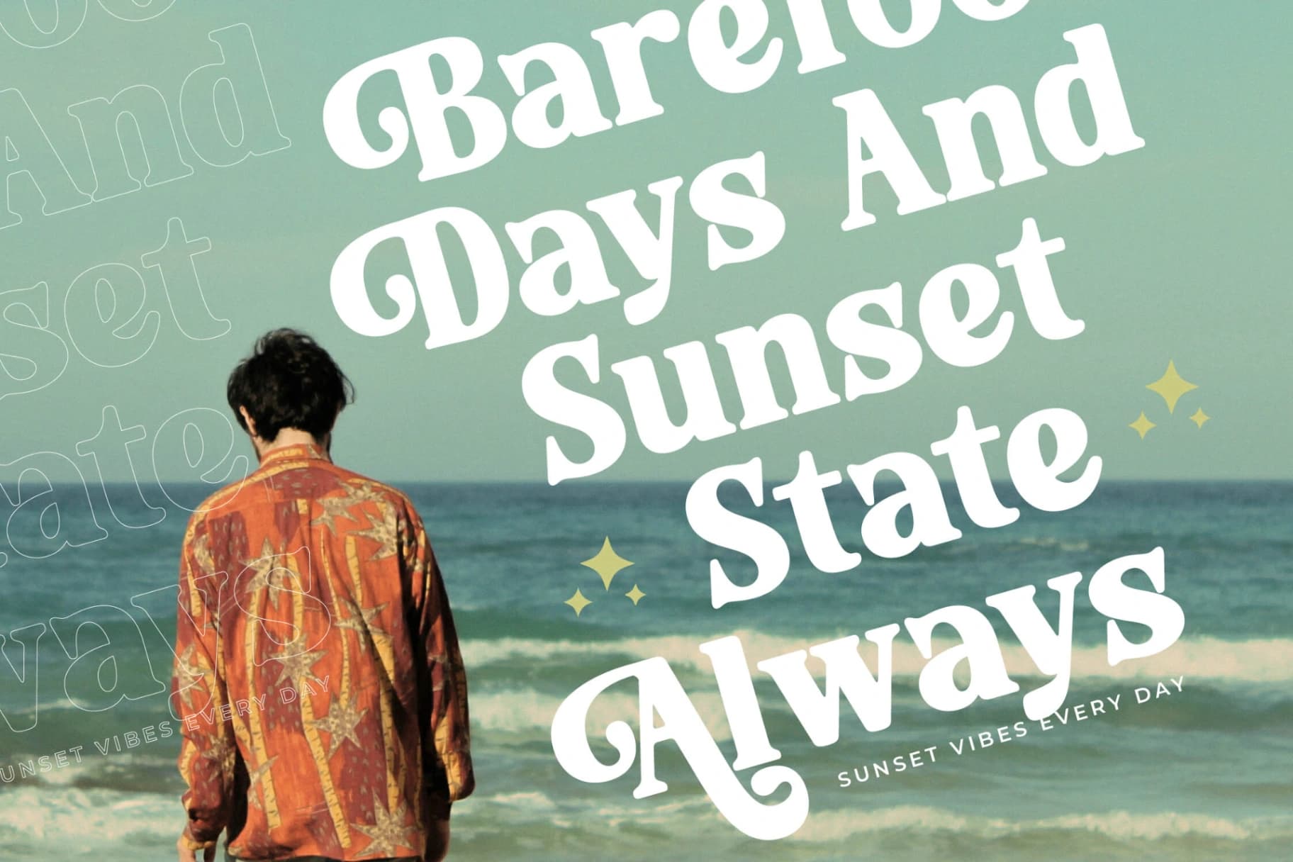 Preview 3 for Rolling Basket - Modern Serif Font