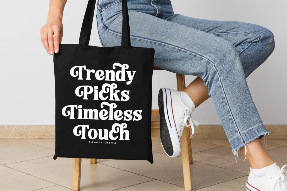 Rolling Basket - Modern Serif Font font preview 12