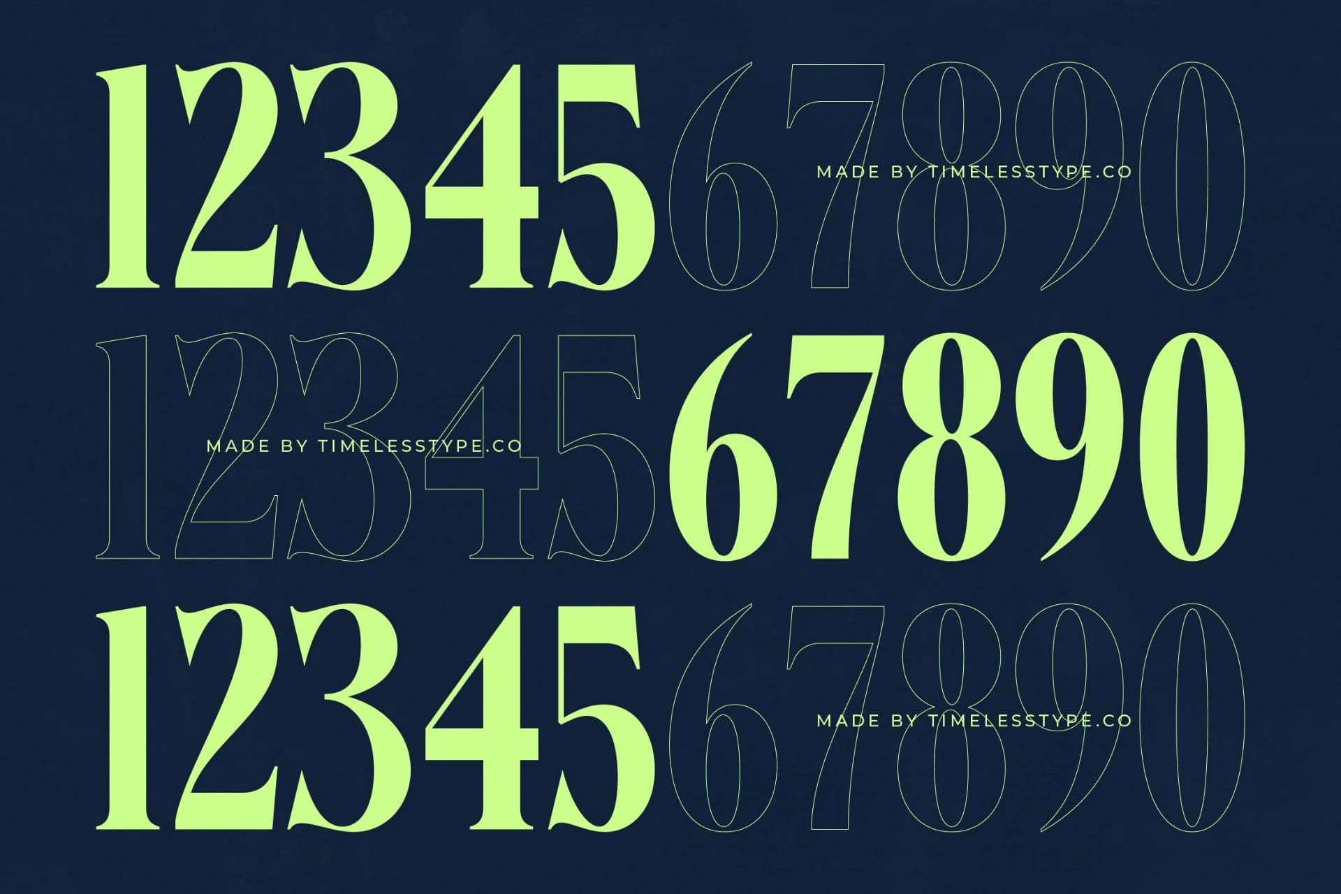 Preview 16 for Bralge - Modern Display Serif Font