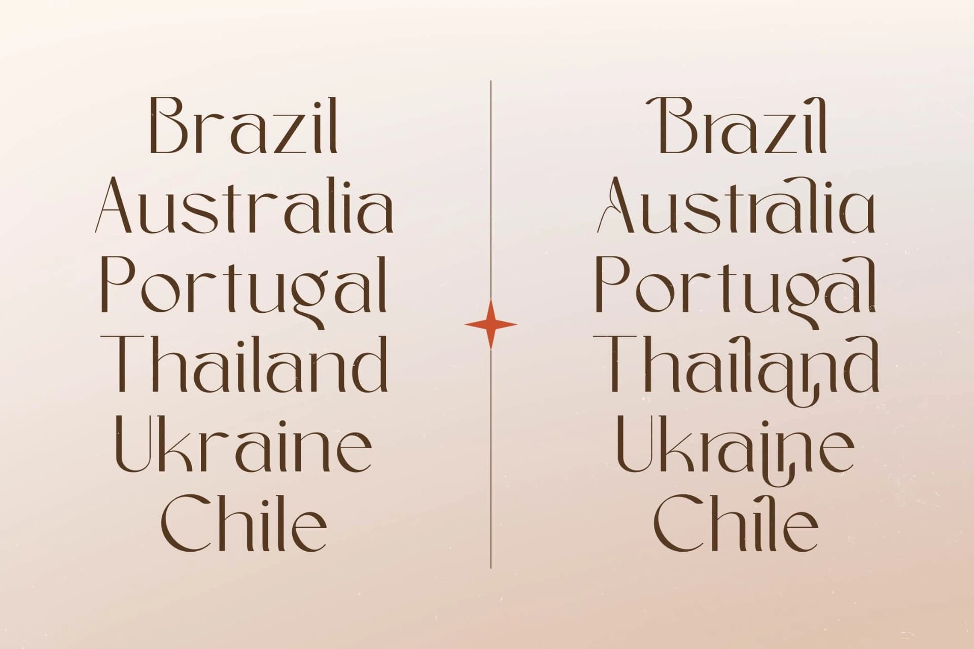 Preview 10 for Sagira Blush - Elegant Thin Sans Serif Font
