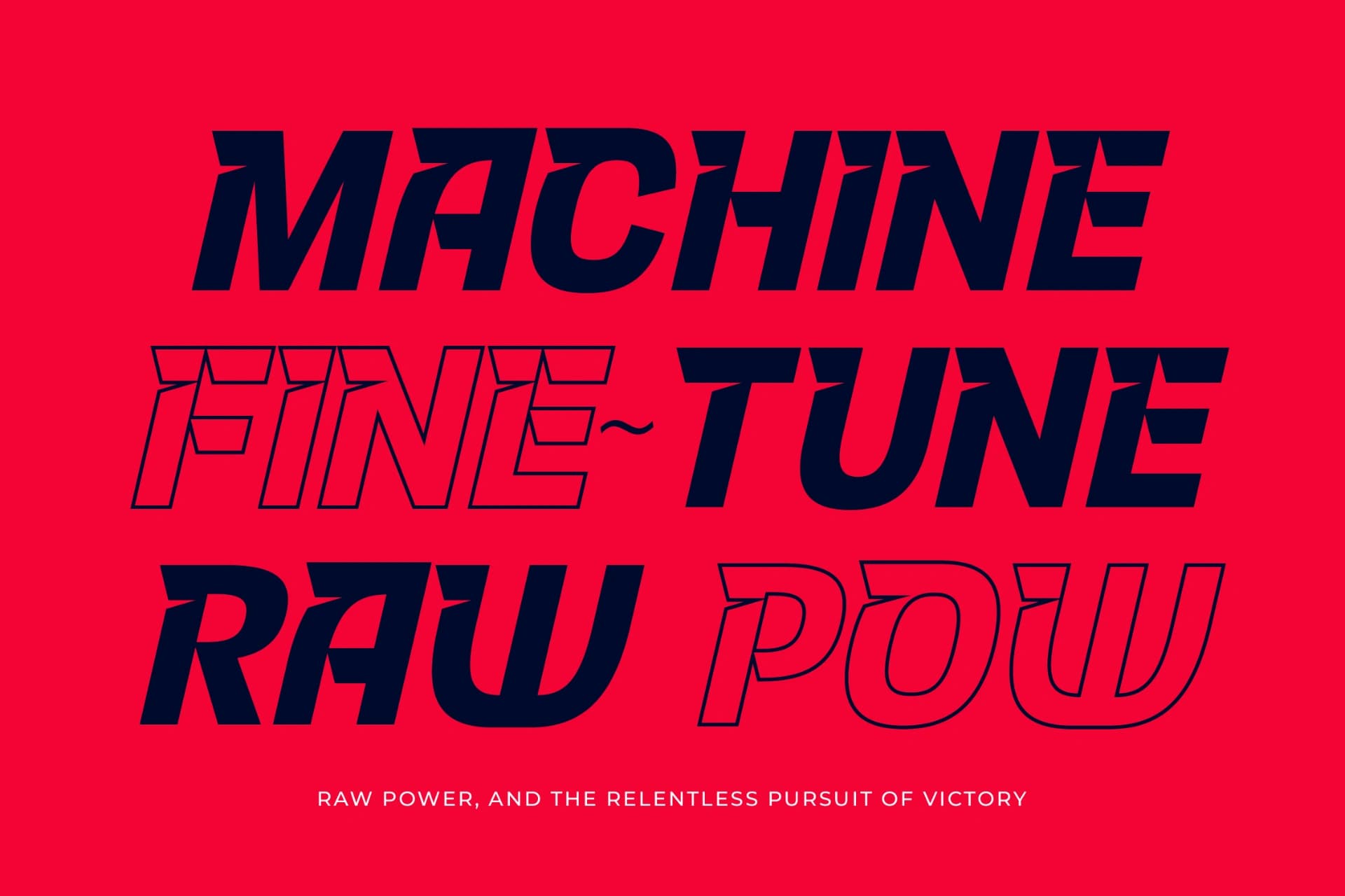 Preview 8 for Noxide - Futuristic Display Font