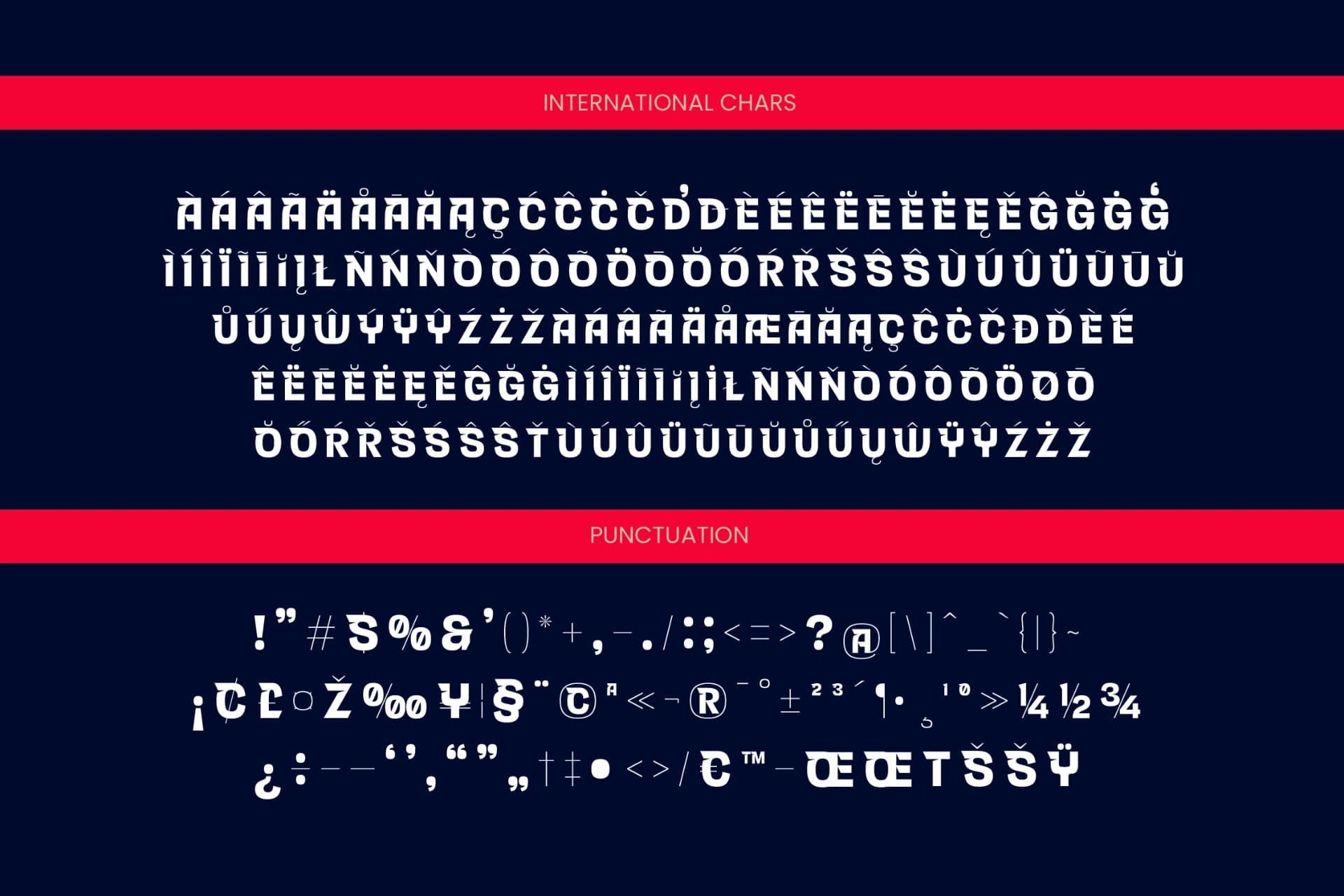 Preview 19 for Noxide - Futuristic Display Font