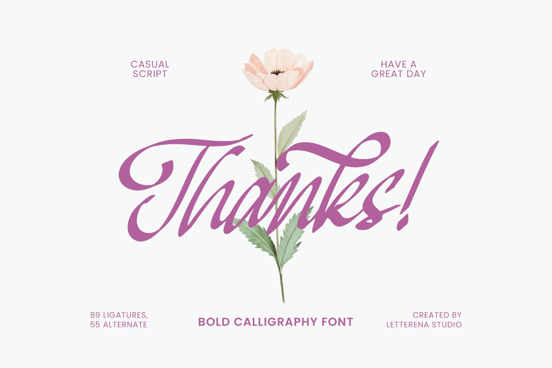 Preview 15 for Mendyora – Bold Calligraphy Font