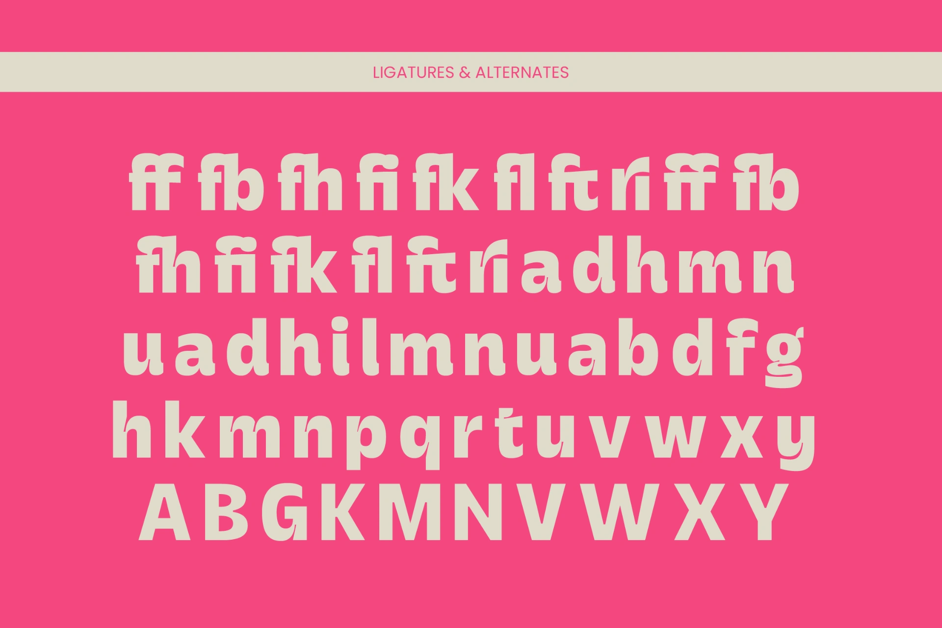 Preview 18 for Hungin - Modern Sans Serif Font