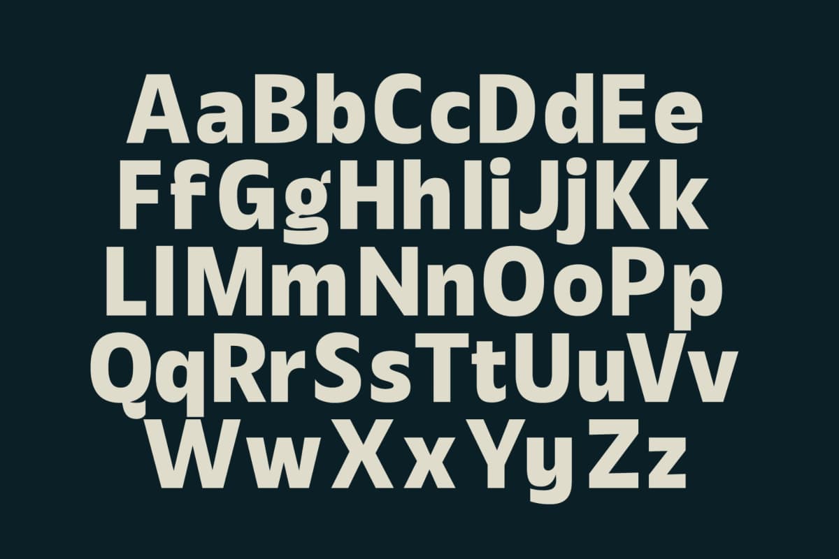 Hungin - Modern Sans Serif Font font preview 14