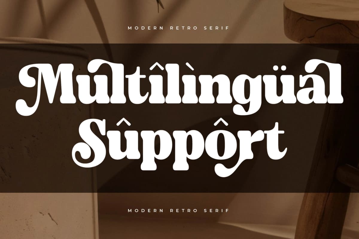 Midnight Gelactic – Modern Retro Serif font preview 12