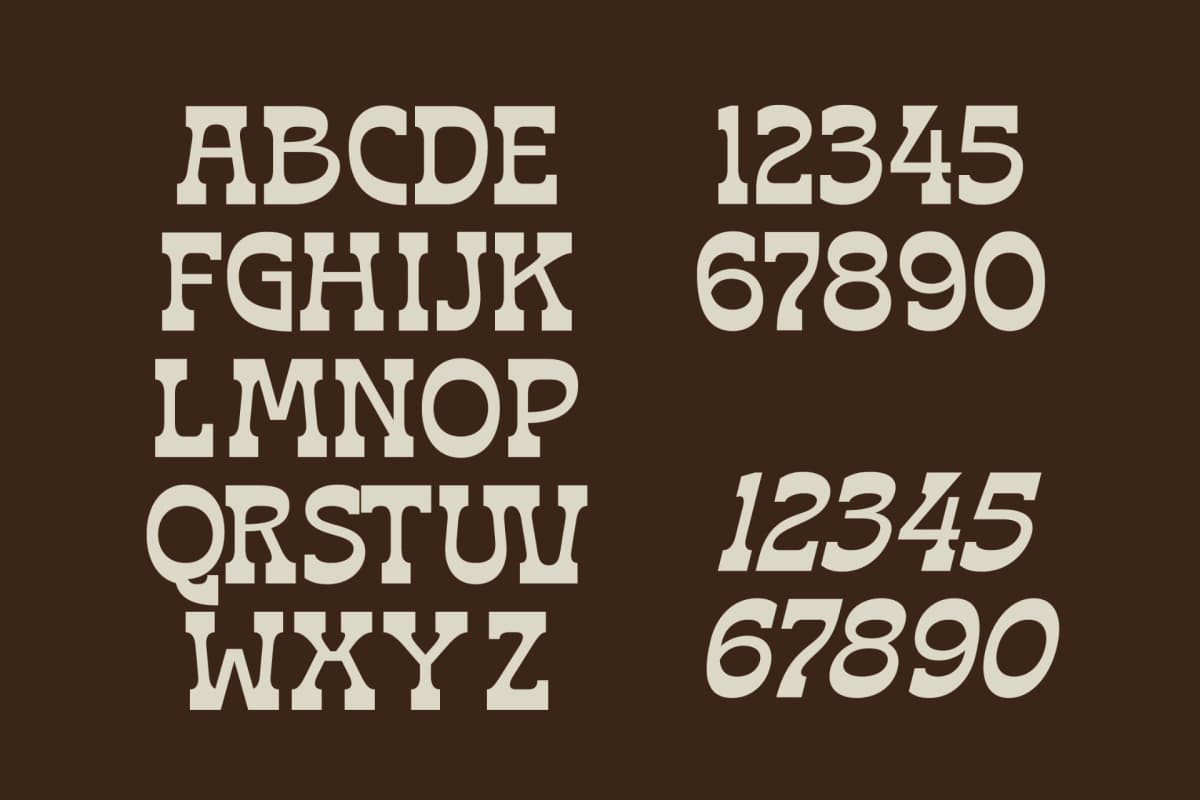 Bring Horse - Slab Serif Font font preview 14