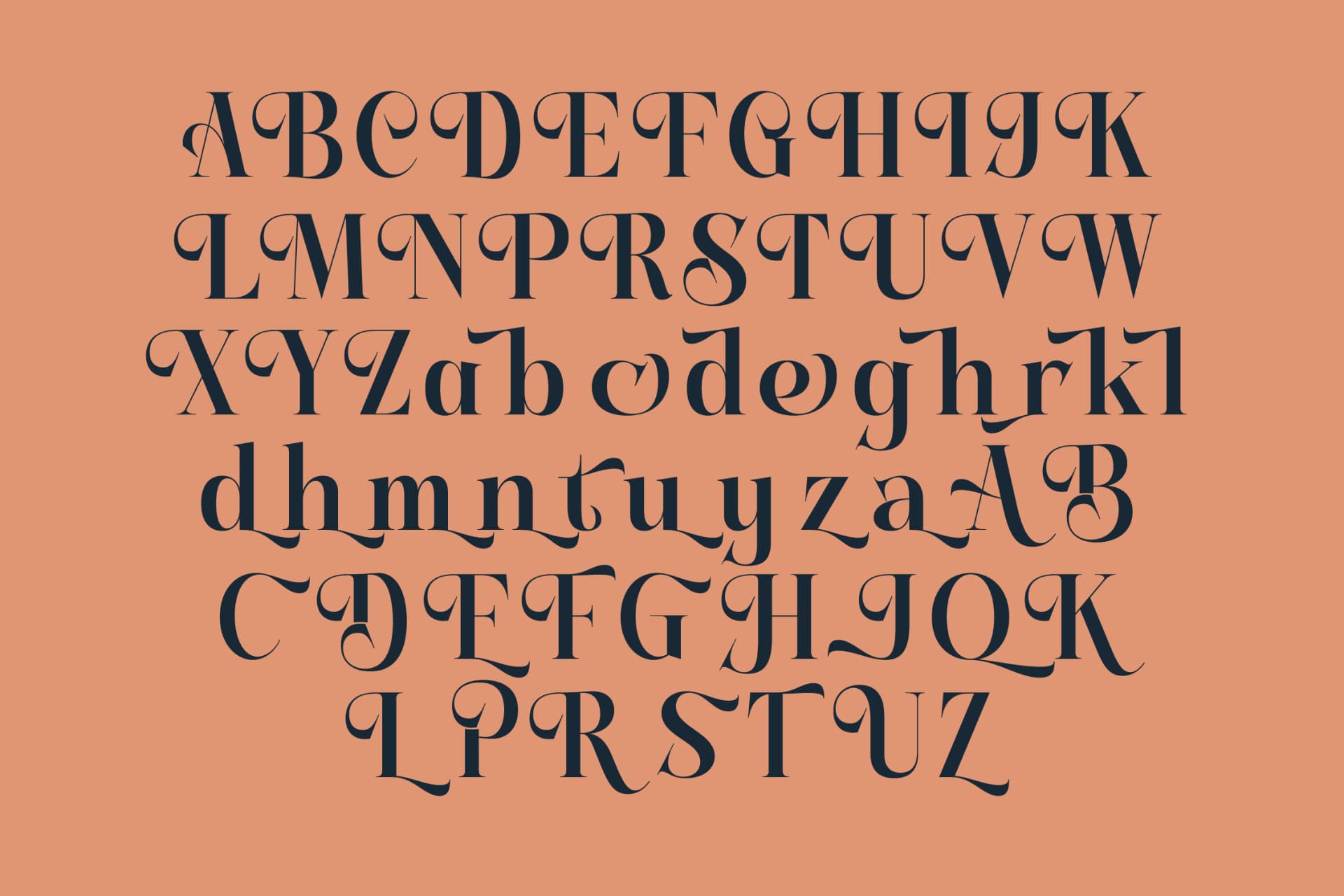Preview 14 for Keylag Borden - Modern Serif Font
