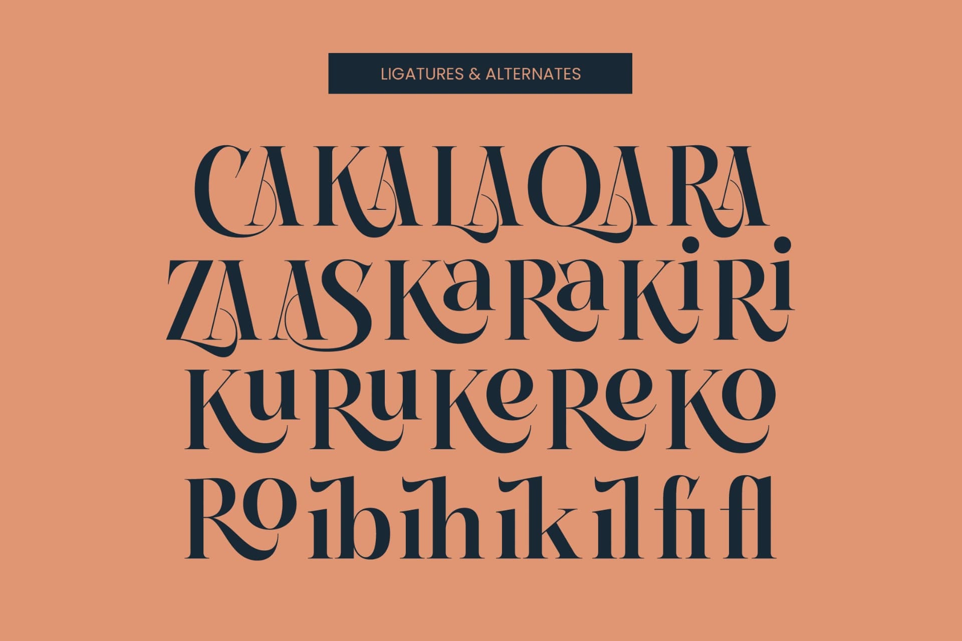 Preview 18 for Keylag Borden - Modern Serif Font