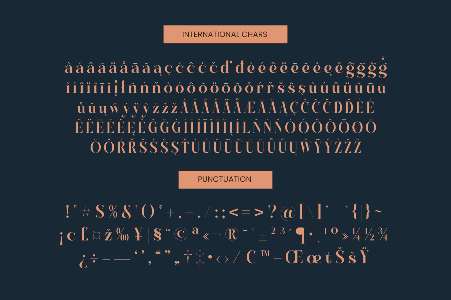 Preview 19 for Keylag Borden - Modern Serif Font