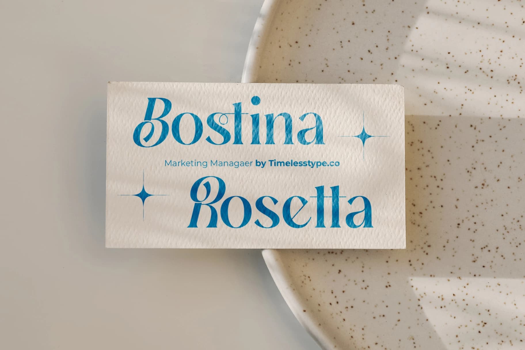 Preview 2 for Gotten Summer - Modern Serif Font