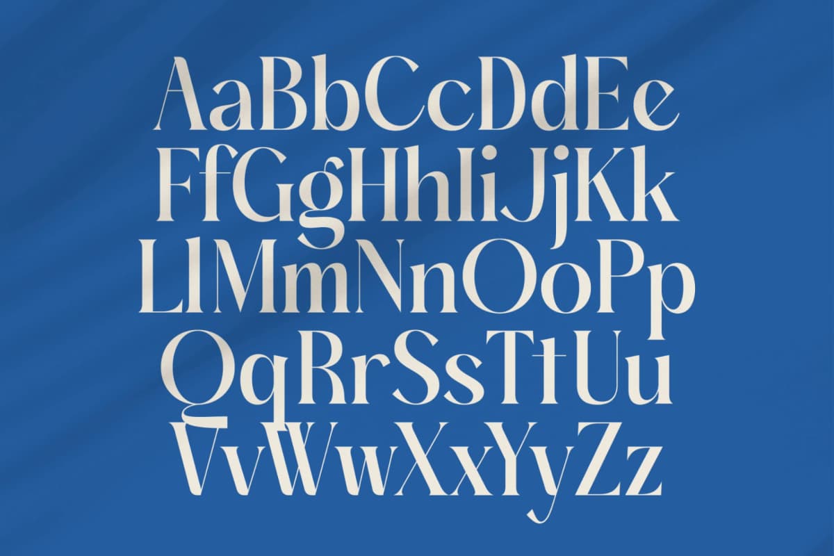 Gotten Summer - Modern Serif Font font preview 15