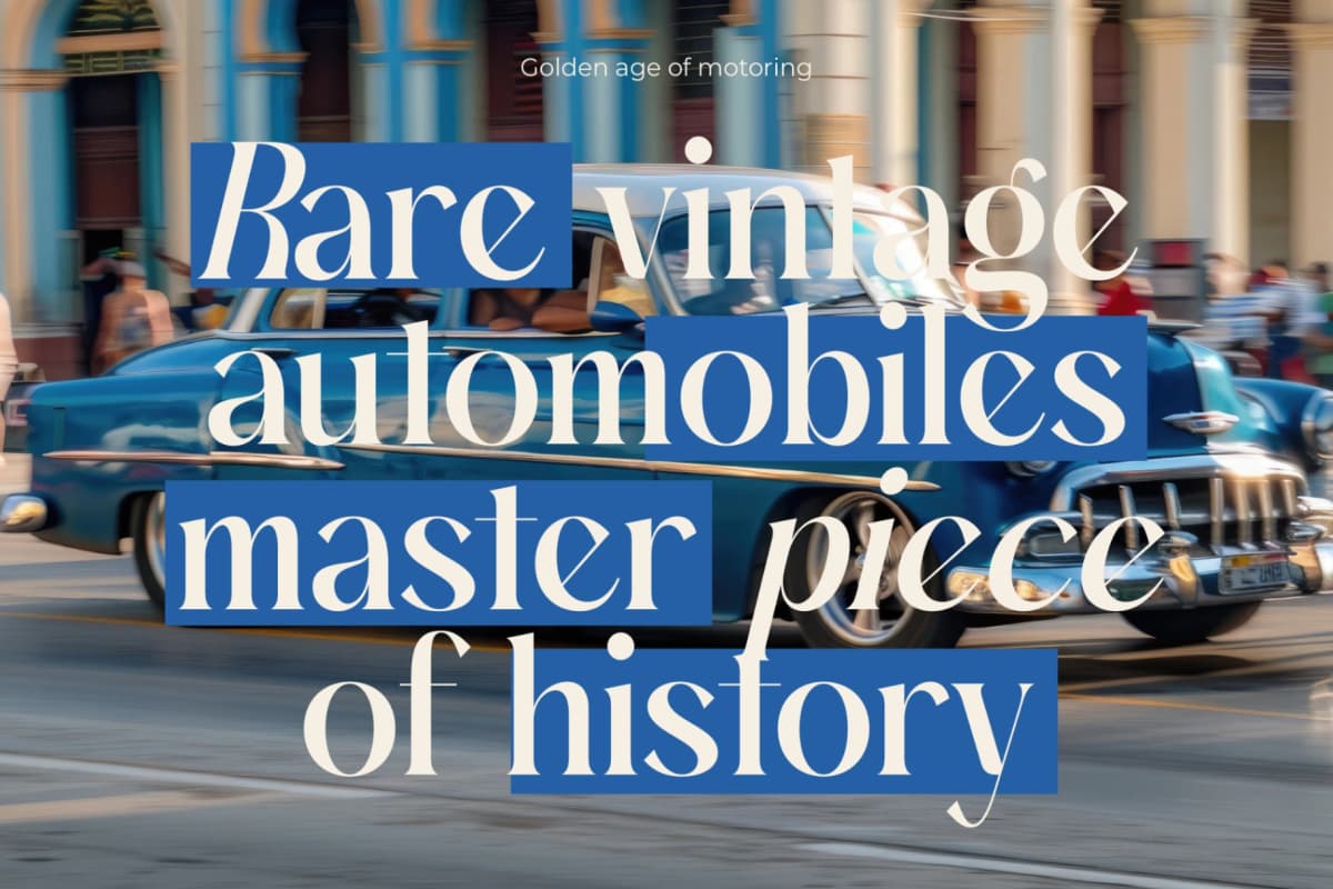 Gotten Summer - Modern Serif Font font preview 5