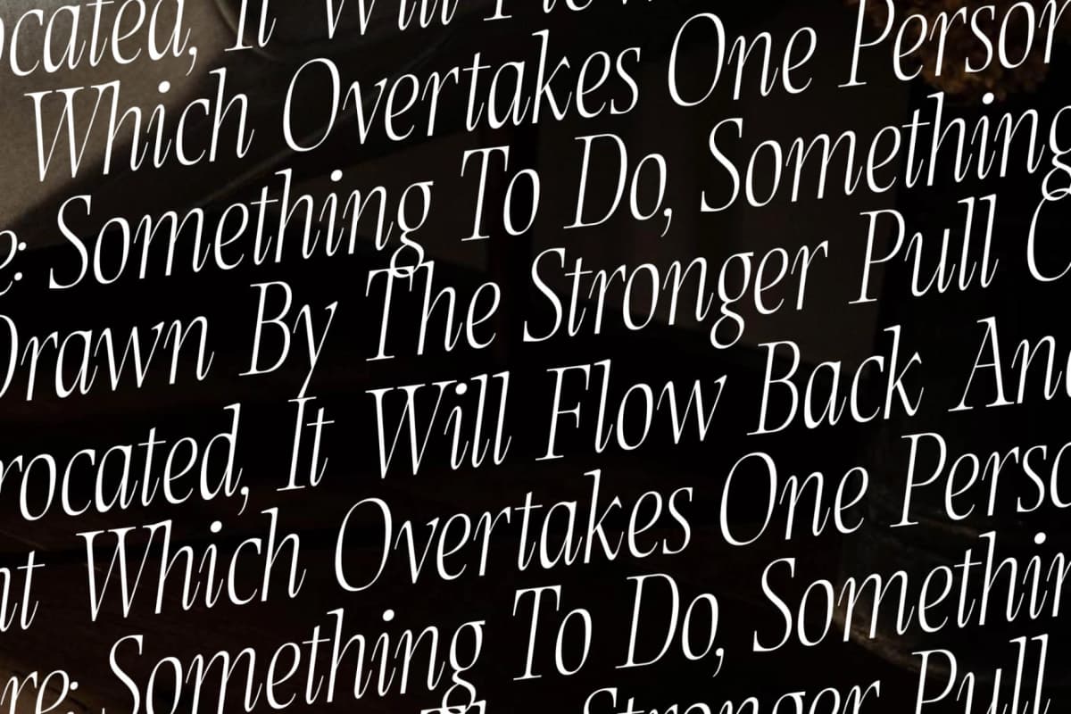 Clamofte – Modern Stylish Serif font preview 9